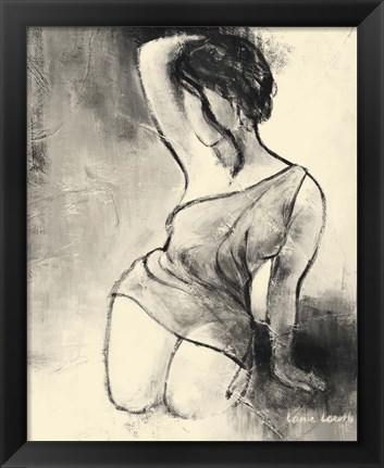 Framed Figurative Woman II Print