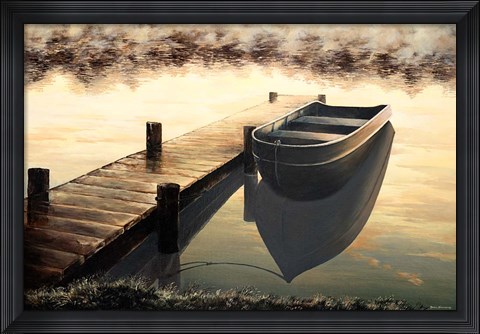 Framed Quiet Morning Print