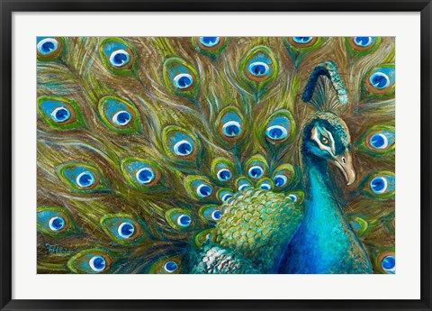 Framed Wild Feathers Print