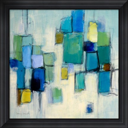 Framed Bayside I Print