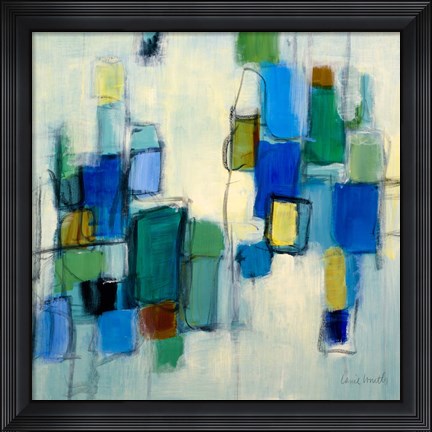 Framed Bayside II Print