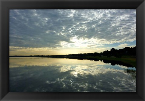 Framed Reflections of the Sky Print