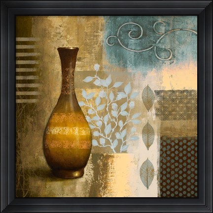 Framed Earthly Pottery II Print