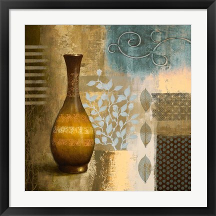 Framed Earthly Pottery II Print