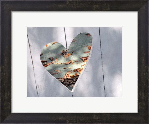 Framed Heart Full of Love Print