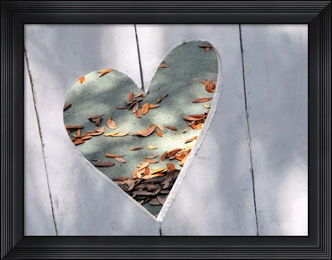 Framed Heart Full of Love Print