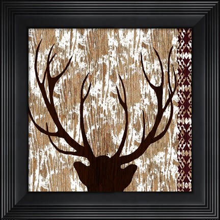 Framed Wilderness Deer Print