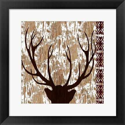 Framed Wilderness Deer Print