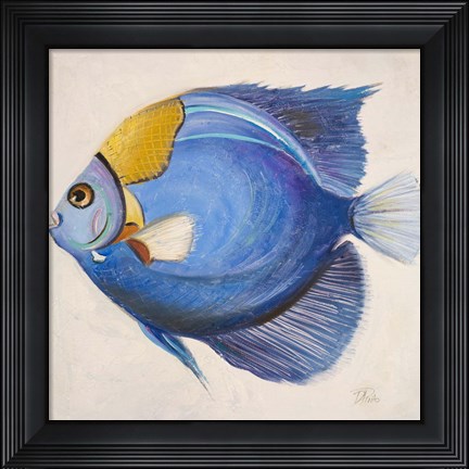 Framed Little Fish III Print