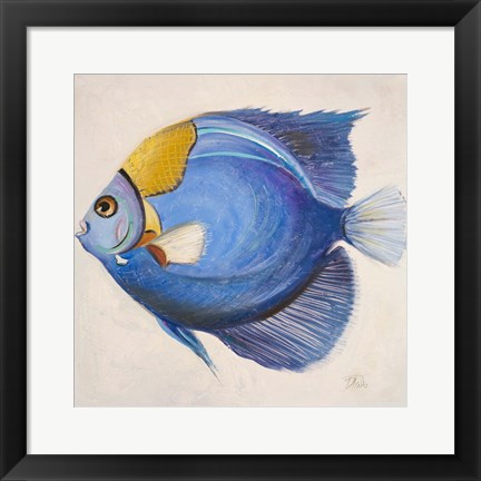 Framed Little Fish III Print
