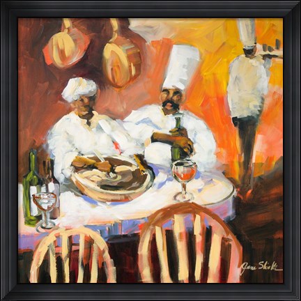 Framed Touch of Spice I Print