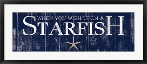 Framed Starfish Print