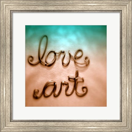 Framed Love Art Print