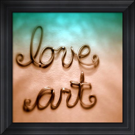 Framed Love Art Print