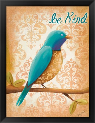 Framed Be Kind Print