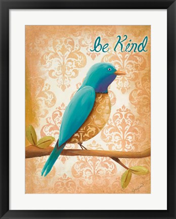 Framed Be Kind Print