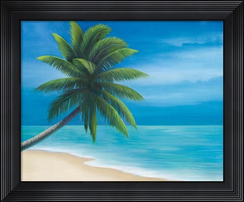 Framed Palm Beach I Print