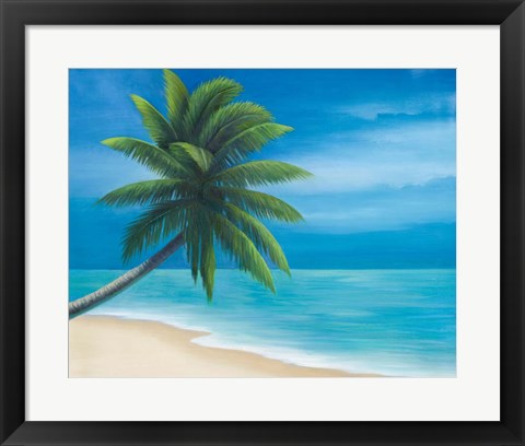 Framed Palm Beach I Print