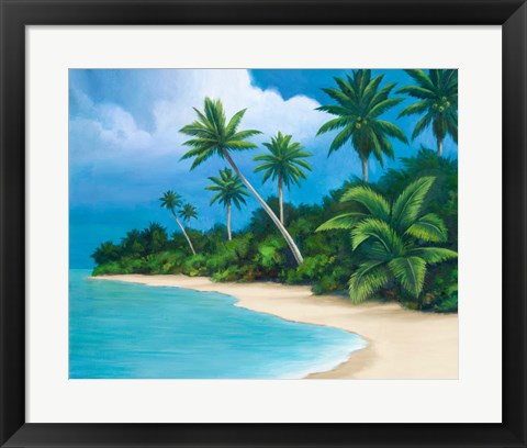 Framed Palm Beach II Print