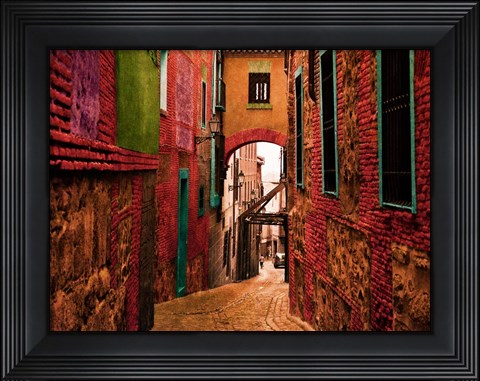 Framed Old Toledo Print