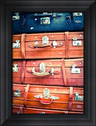 Framed Eastern Travels I Print