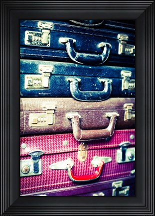 Framed Eastern Travels II Print