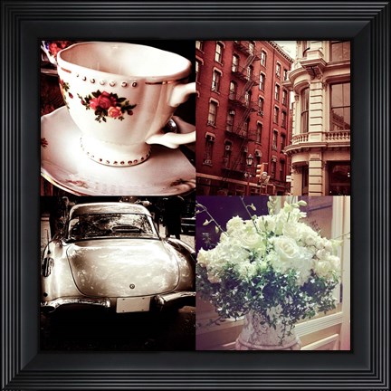 Framed Vintage Style II Print