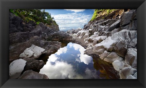 Framed Reflecting Ravine Print