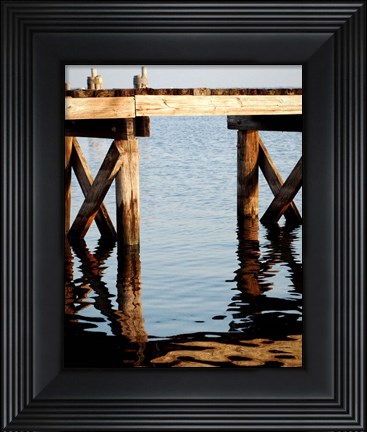 Framed Waterside Beauty I Print