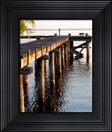 Framed Waterside Beauty II Print