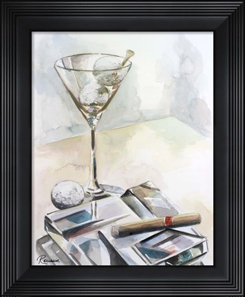 Framed Golftini Print