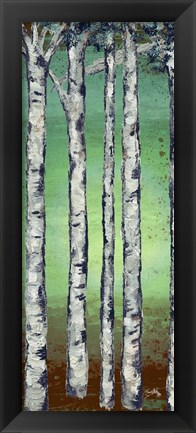 Framed Tall Trees II Print