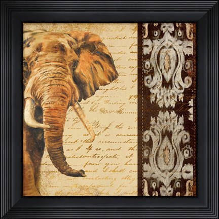 Framed Madagascar Safari III Print