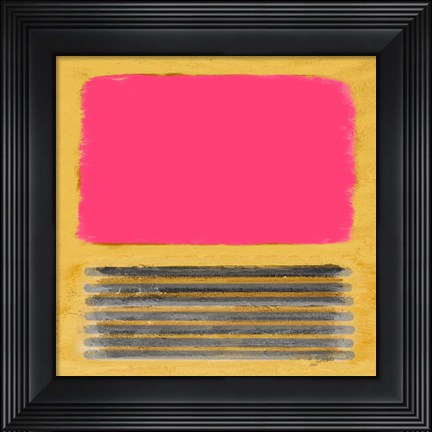 Framed Metamorphosis Squares II Print