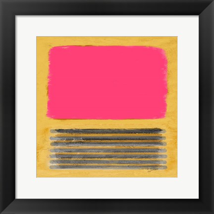 Framed Metamorphosis Squares II Print