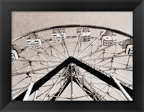 Framed Ferris Wheel Print