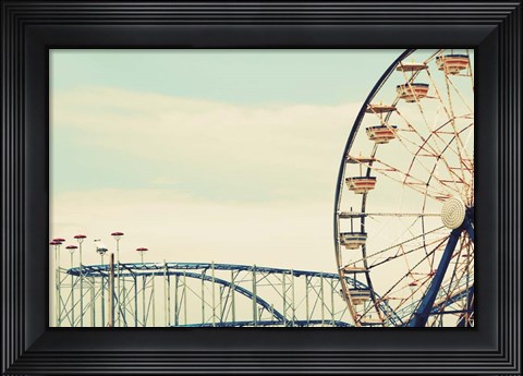 Framed Retro Ferris Print