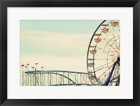 Framed Retro Ferris Print