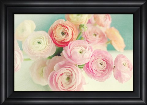 Framed Blushing Blossoms Print