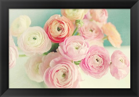 Framed Blushing Blossoms Print