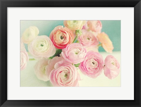 Framed Blushing Blossoms Print