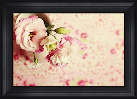 Framed Cup of Romance Print