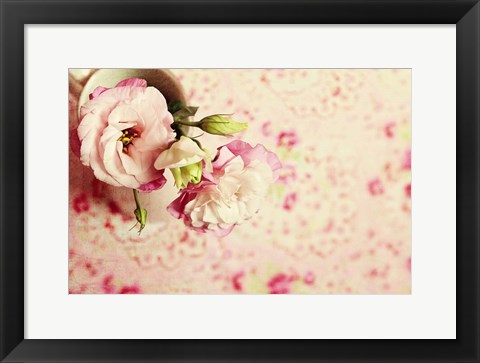 Framed Cup of Romance Print