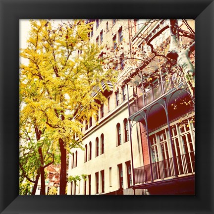 Framed Chelsea Afternoon II Print