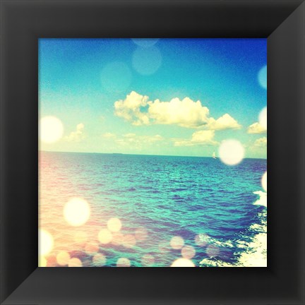 Framed Ocean Breeze I Print