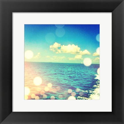 Framed Ocean Breeze I Print