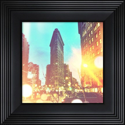 Framed City Stroll II Print