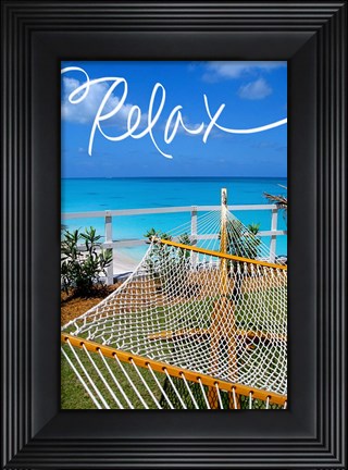 Framed Relax Print