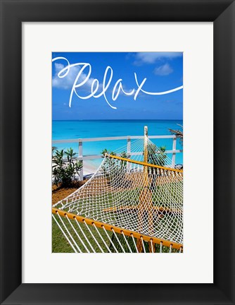 Framed Relax Print