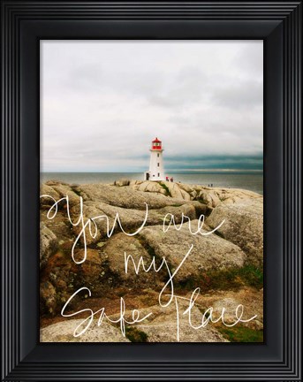 Framed Safe Place Print